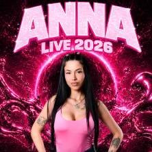 ANNA concerto a Roma, Palazzo dello Sport - Roma - 19 dic 2026 21:00 ...